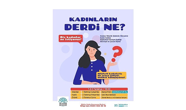 Nilüfer'de Yaz Dönemi: 17 Mahallede Kadın ve Çocuk Atölyeleri Başlıyor