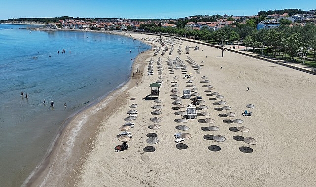 Kandıra'nın Mavi Bayraklı Plajlarında Anlık Yoğunluk Takibi Başladı