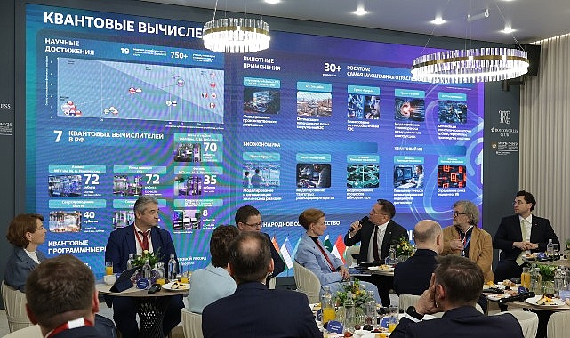 Rosatom'dan St. Petersburg Forumu'nda Dev Adım: Lityum Bataryadan Kuantuma Geniş Yelpazede Teknolojik Hamle