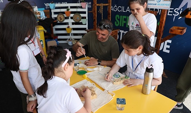 Sıfır Atık Festivali'nde Bağcılar Belediyesi Standı Ziyaretçi Akınına Uğradı