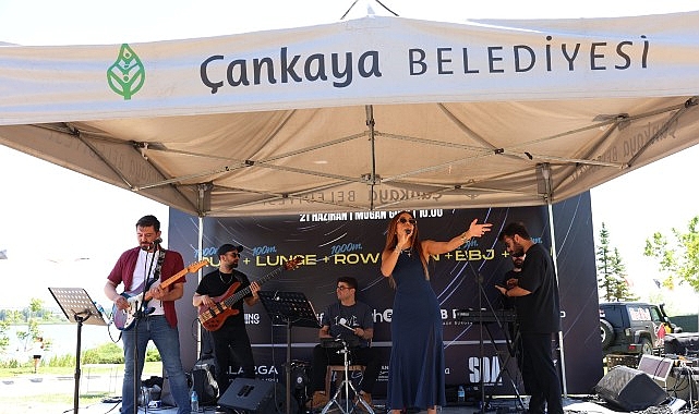 Çankaya'da Spor ve Müzik Festivali: 70 Atlet Mogan Gölü'nde Yarıştı