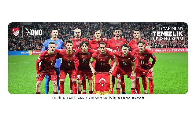 OMO, Türkiye Futbol Federasyonu Milli Takımlarının Temizlik Sponsoru Oldu