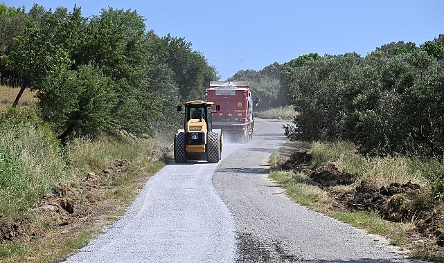 Tütenli ve İlyaslar Arasındaki 3,5 Kilometrelik Yol Asfaltlanıyor