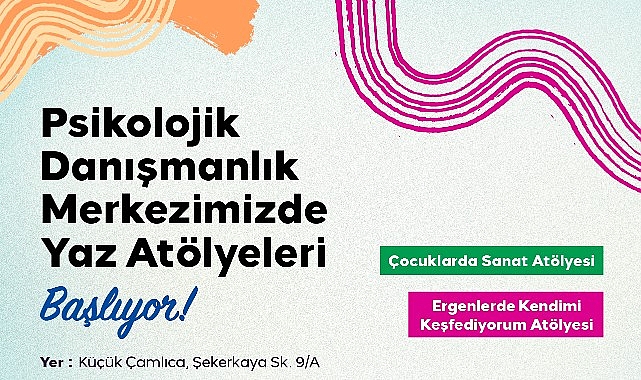 Üsküdar Belediyesi'nden Yaz Tatilinde Çocuk ve Gençlere Özel Sanat ve Gelişim Atölyeleri
