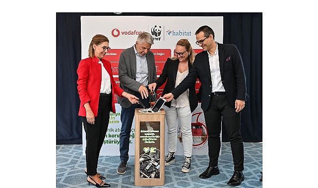 Vodafone, WWF-Türkiye ve Habitat Derneği'nin 'Dünya İçin Lazım' Projesinde 37 Ton E-Atık Geri Dönüştü