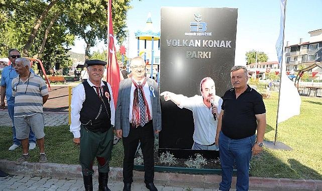 Volkan Konak'ın Anısı Edremit'teki Parkta Yaşayacak: Açılışa Yoğun Katılım