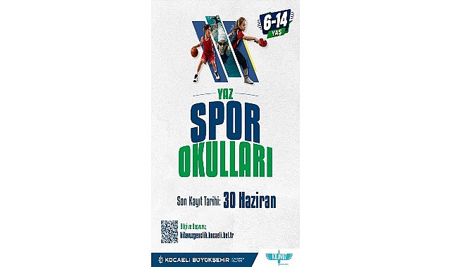 Kocaeli'de Yaz Spor Okulları ve Herkes İçin Spor Programları Başlıyor: 9 Branşta Ücretsiz Eğitim