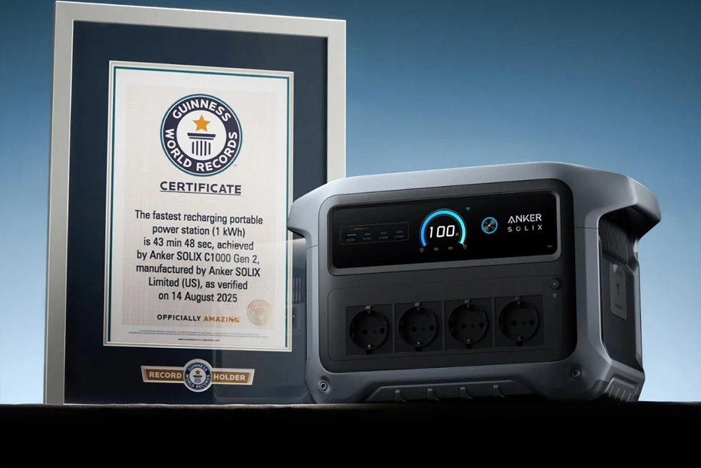 ANKER SOLIX C1000 Gen 2 Türkiye’de: Guinness Rekoru Kıran Taşınabilir Güç İstasyonu