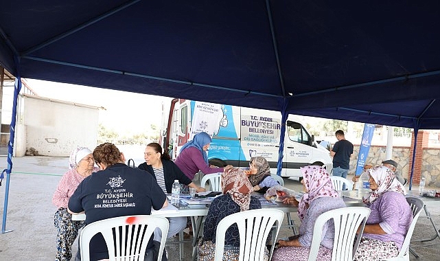 Aydın'da Mobil Diş Klinikleri 5 Kırsal Mahallede Hizmete Girdi