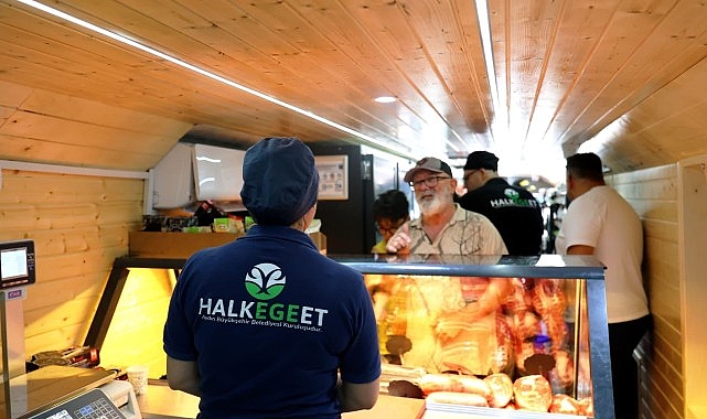 Aydın Büyükşehir Belediyesi Mobil Halk Ege Et Didim'de Vatandaşlarla Buluştu