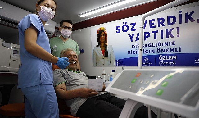Mobil Diş Kliniği ile Aydın'da 4 Farklı Mahalleye Ücretsiz Sağlık Hizmeti