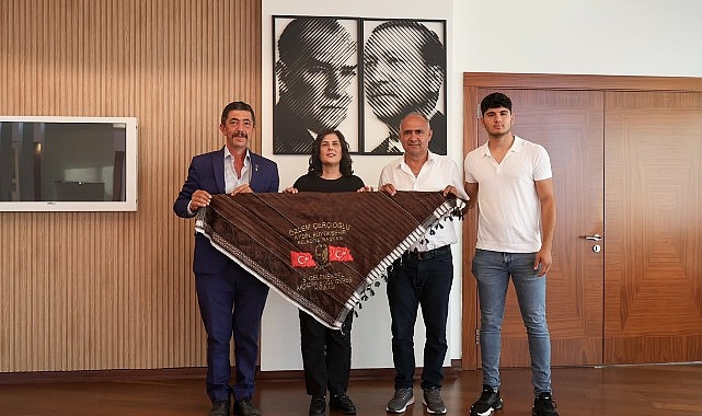Çine Muhtarlarından Başkan Çerçioğlu’na Anlamlı Ziyaret