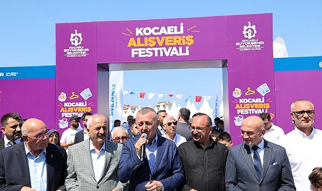Gebze'de 130 Esnafın Katılımıyla Alışveriş Festivali Başladı