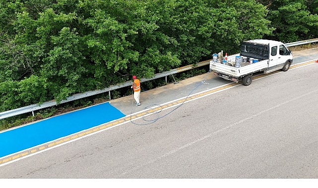 Kocaeli'de Bisiklet Yollarına 7.200 m² Modern Dokunuş: Güvenlik ve Konfor Bir Arada