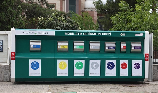 Osmangazi'de 14 Noktada Mobil Atık Merkezleri ile Geri Dönüşüm Seferberliği