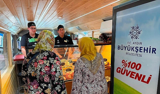 Aydın'da Mobil Halk Ege Et Yoğun İlgi Gördü: Vatandaşlardan Başkan Çerçioğlu'na Teşekkür